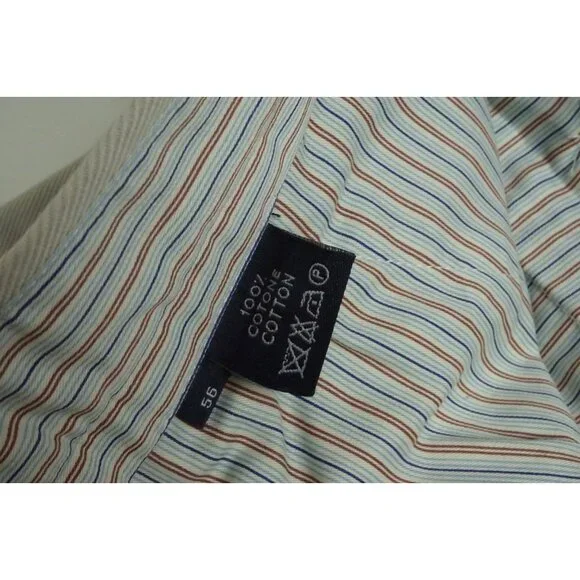 Burberry London Beige Khaki 100% Cotton Mens Pants Trousers Sz 48 EU NEW
